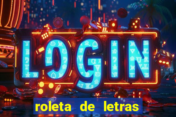 roleta de letras stop online